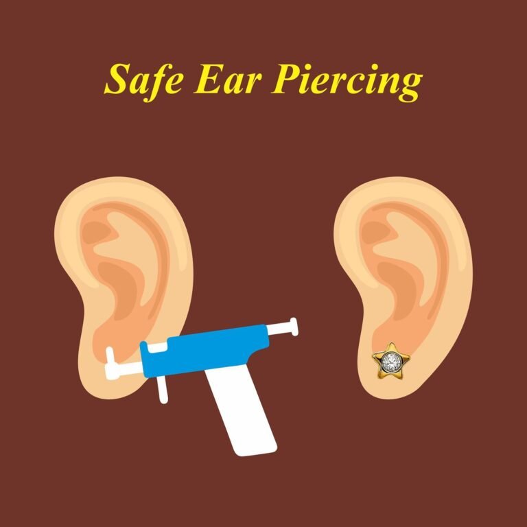 Safe EAR Piercing for Children