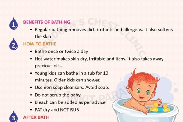 Atopic Dermatitis or Eczema and Bathing