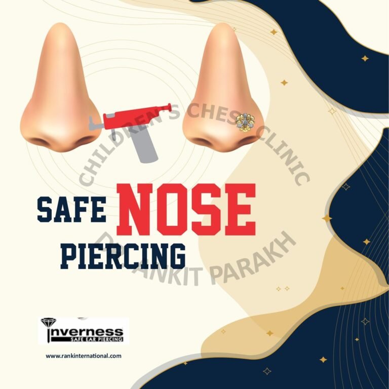 Safe Nose Piercing