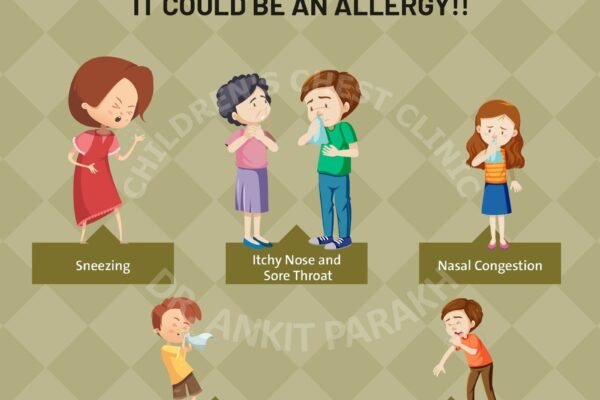 Does your child have a persistent cold? It can be an allergy