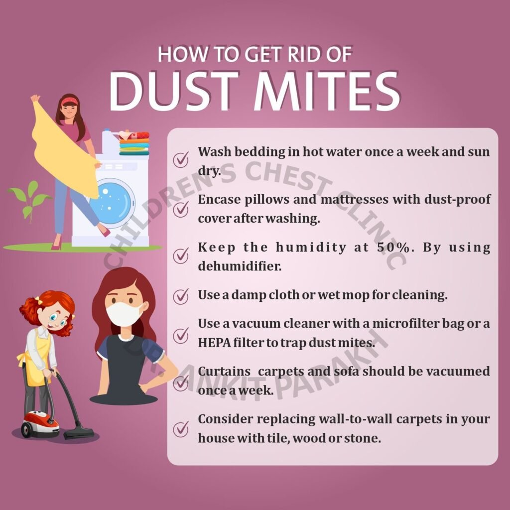 How to get rid of House Dust Mites?