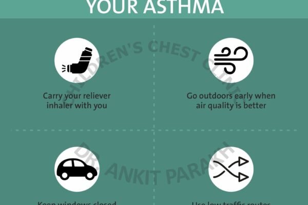 Air pollution can worsen your child’s Asthma