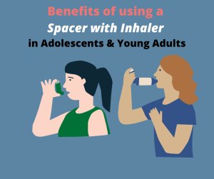 Are SPACERS necessary while using INHALERS in young Adults?