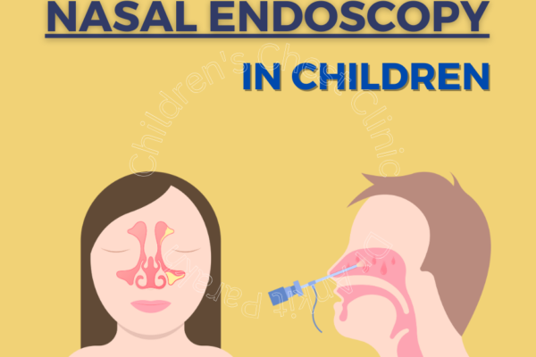 Nasal endoscopy in children