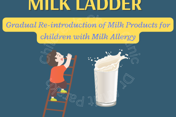 Milk Ladder: Gradual Re-introduction of Milk Products for children with Milk Allergy
