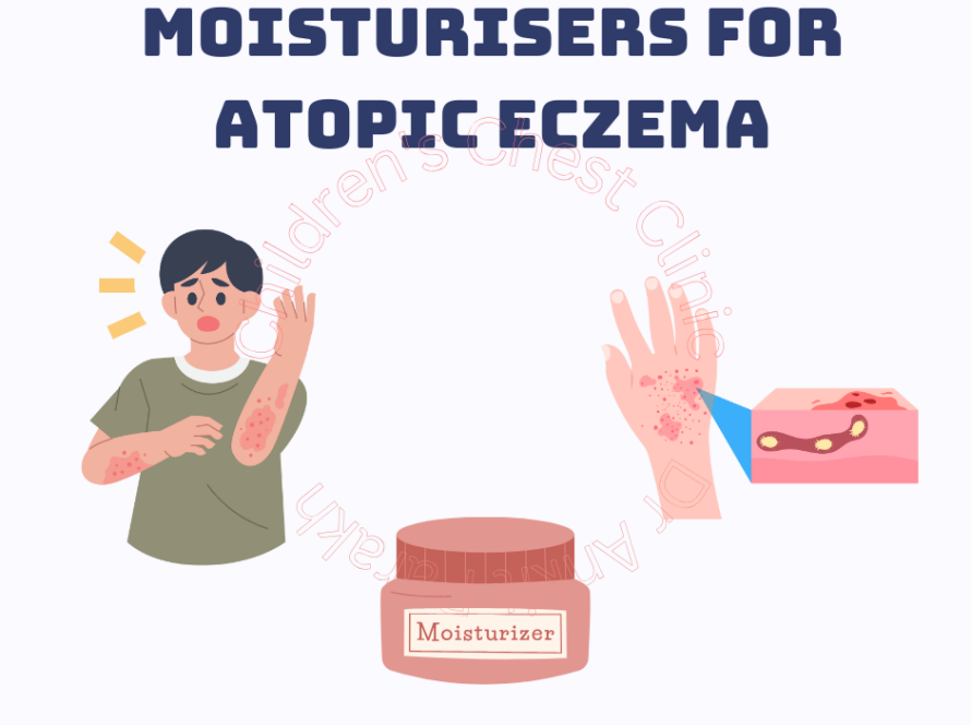 Moisturisers for Atopic Dermatitis in children