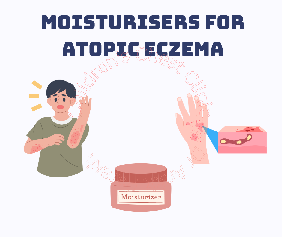 Moisturisers for Atopic Dermatitis in children