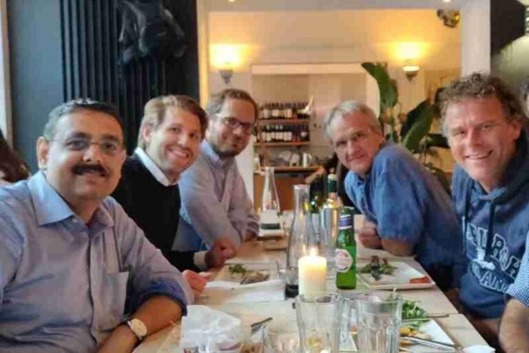 Attending the Dinner at the CHILD Interstitial Lung Disease Conference at Edinburgh, UK