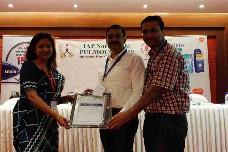 Spoke in Air Pollution and Lung Health in children in the North Delhi Pulmocon at City Park Hotel