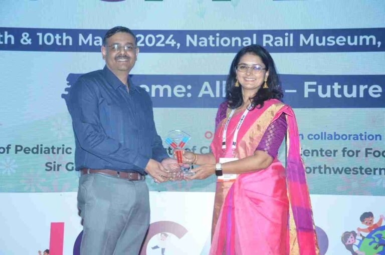 Panel Discussion on Adenoids and Tonsils in Children at International Allergy Conference on 10th March, 2024 at Rail Museum Auditorium