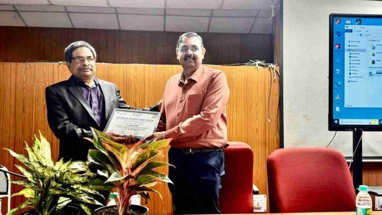 Presented on “Sleep Disordered Breathing in Children” at the occasion of World Sleep Day at Hindu Rao Hospital on 14th March, 2024