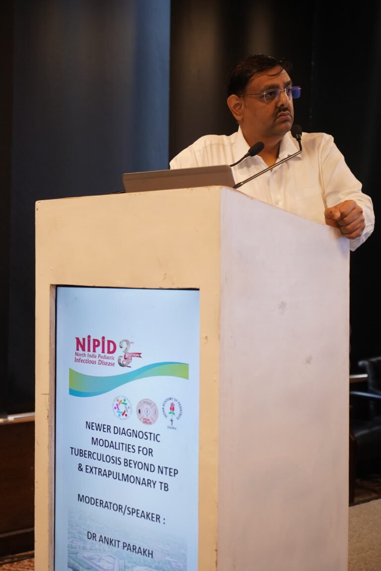 North India Pediatric Infectious Disease Conference (NIPID 3) at Le Meridian 21-22 June 2025. Moderated panel discussion on Newer Tuberculosis Diagnostics beyond NTEP