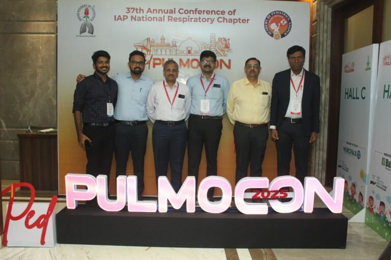 At Ped PULMOCON 2025, National Conference of Pediatric Pulmonology at Nagpur. Spoke on Pulmonary Hypertension in Children