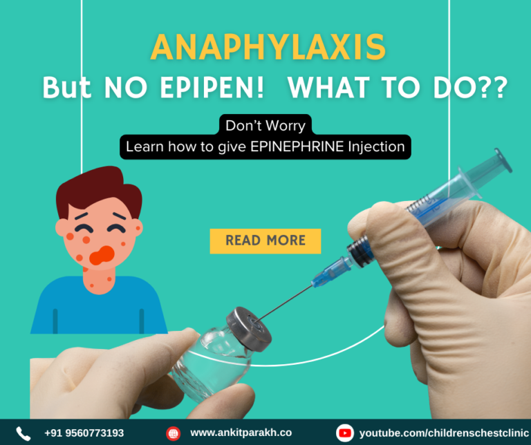 How to Administer Epinephrine in India When EPIPEN Is Not Available