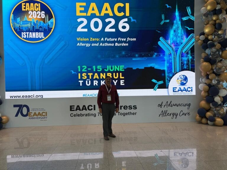 European Academy of Allergy, Asthma and Clinical Immunology, Istanbul 12-15th June 2026